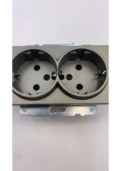 Antrasit Ikili Topraklı Piriz Çerçevesiz Grano - Priz ve Anahtar Için Uyumlu Çerçeve fırsatları