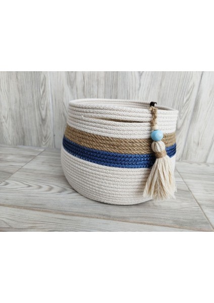 Renkli Çok Amaçlı Dekoratif Organizer Sepet 25X20, Şık ve Fonksiyonel Ev Düzeni Için fırsatları