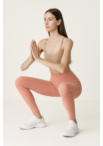 Kadın Yüksek Bel Toparlayıcı Tam Boy Spor Tayt fiyatları