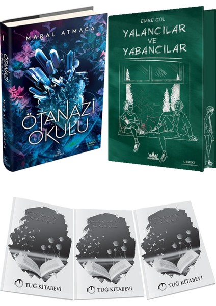 Yalancılar ve Yabancılar 1 Ciltli Özel Baskı ve Ephesus Ötanazi Okulu 1 Ciltli Maral Atmaca 2li Set + Hediyeli