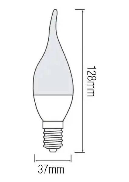 5 Adet Çok Kaliteli E14 Duy 5 Watt, 6400 Kelvin Beyaz Işık LED Ampul, Avize, Şamdan Ampulü Mum Ampul fiyatları