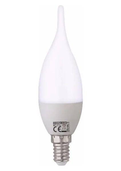 5 Adet Çok Kaliteli E14 Duy 5 Watt, 6400 Kelvin Beyaz Işık LED Ampul, Avize, Şamdan Ampulü Mum Ampul fırsatları