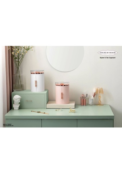 Beyaz Takı ve Bijuteri Düzenleyici Kutusu, Şık ve Pratik Saklama Çözümü fiyatları
