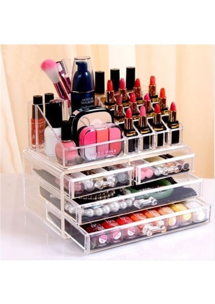 Beyaz 4 Çekmeceli Çok Amaçlı Düzenleyici, Şık ve Kullanışlı Tasarım fiyatları