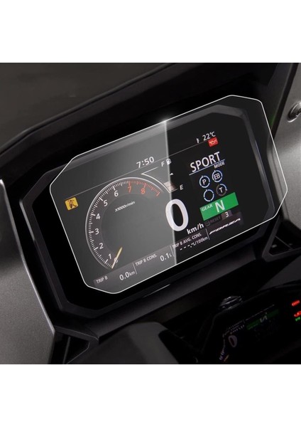 Honda Forza 750 5 Inç Ekran Koruyucu Nano Tft Gösterge 2025 Şeffaf modelleri