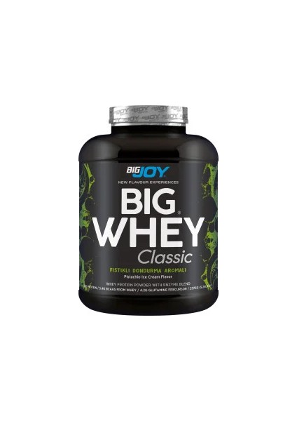 Big Whey Classic Whey Protein Antep Fıstıklı Dondurma 72 Servis 2376GR Protein Tozu