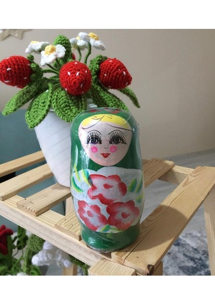 5'li Ahşap Matruşka