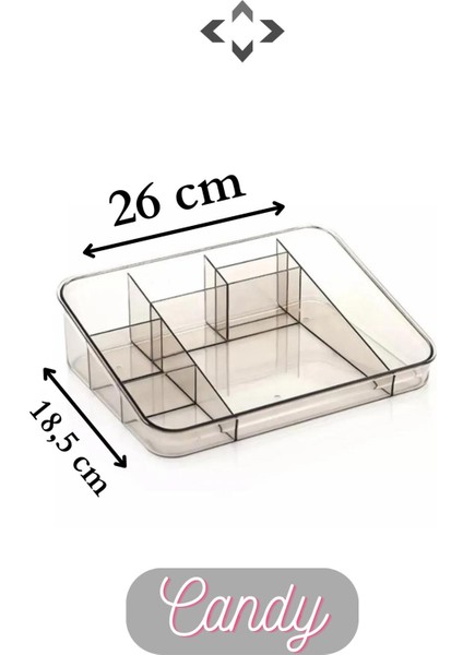 Şeffaf Masaüstü Makyaj ve Takı Düzenleyici, Kalemlik ve Kristal Tasarım modelleri