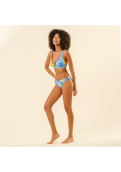 Daphne Polyester Bikini Altı 23X21 cm Mavi modelleri