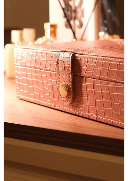 Şık Deri Takı Düzenleyici Kutu, Zarif Saklama ve Organizasyon Çözümleri