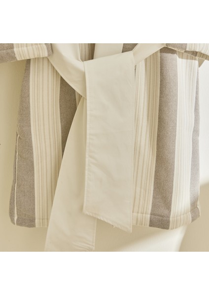 Helen Kimono Set Offwhite-Bej S-M fırsatları