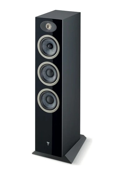 Theva N2 Hi-Fi Kule Hoparlör - Parlak Siyah