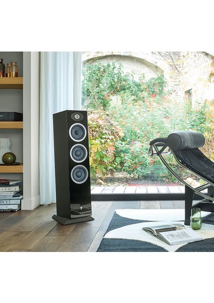 Theva N2 Hi-Fi Kule Hoparlör - Parlak Siyah modelleri