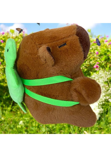 Kapibara Peluş Anahtarlık – 10 cm