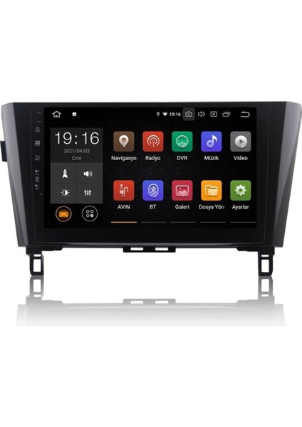 Nissan Qashqai-X-Trail Android 10 Carplay Multimedya Ekran Navigasyon Oem 4+64 NAV-9969