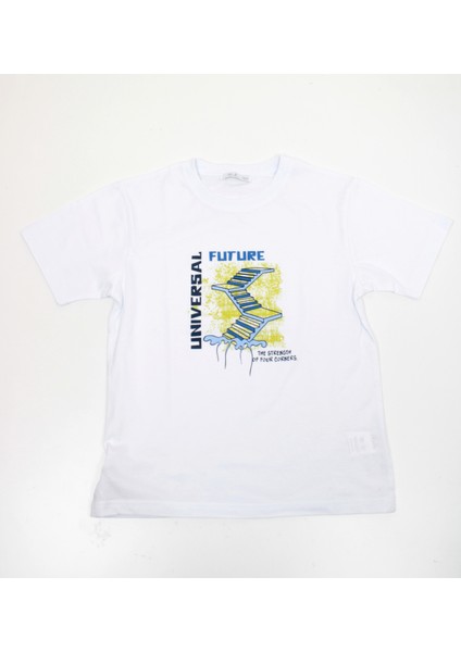 Erkek Çocuk Nk Staırs T Shırt NK-48551