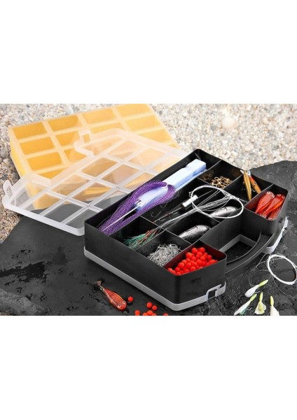 Siyah Kapaklı 28 Cepli Çok Amaçlı Düzenleyici, Takı ve Yüzük Organizeri fiyatları