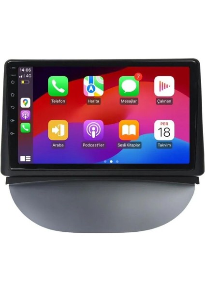 Mywayy Araç Multimedya Renault Symbol S 07 - 12/4 GB Ram 64 GB HDD / 9 Inch Hd Ekran - Carplay fiyatları