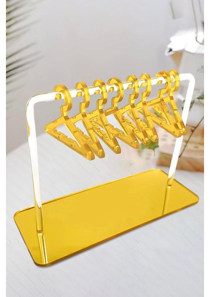 Şık Altın Renk Takı Düzenleyici ve Standı, Zarif Saklama Çözümü fiyatları