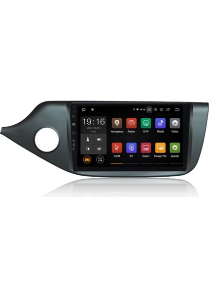 Kia Ceed Android 9 Multimedya Ekran Navigasyon Oem 4gb RAM-64GB Rom NAV-9999