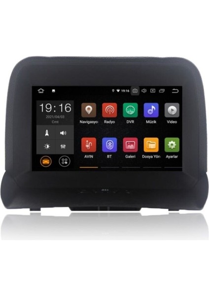 Courier Android 10 Carplay Özellikli Navigasyon Multimedya Ekran 4gb RAM+64GB HDD NAV-9947
