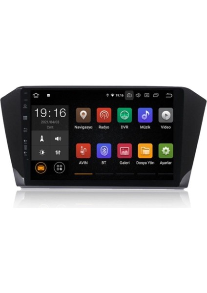 Vw Passat B8 Carplay Android 10 Navigasyon 4gb Ram Multimedya Ekran Oem NAV-9977