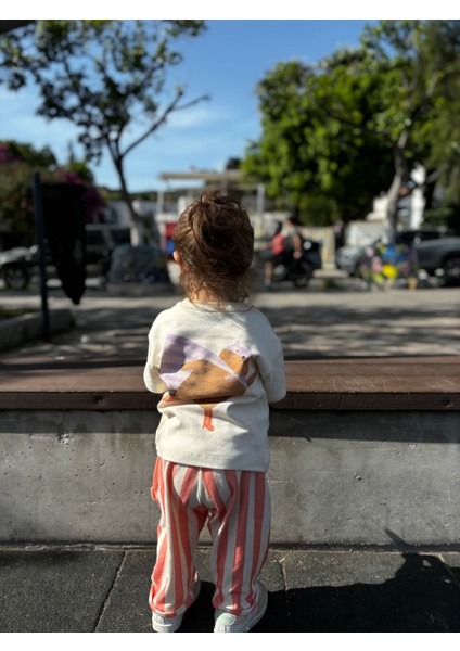 Çocuk Çizgili Yumuşak Alt-Striped Pantolon indirimleri