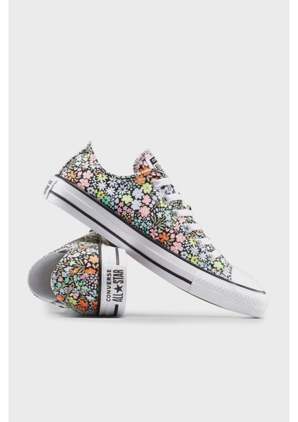 Chuck Taylor Desenli Sneaker Ayakkabı Bayan Ayakkabı A14981C 456