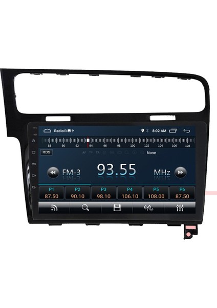 Volkswagen Golf 7 Android Carplay Navigasyon Multimedya Ekran Teyp 2gb Ram + 16GB HDD Uyumlu modelleri