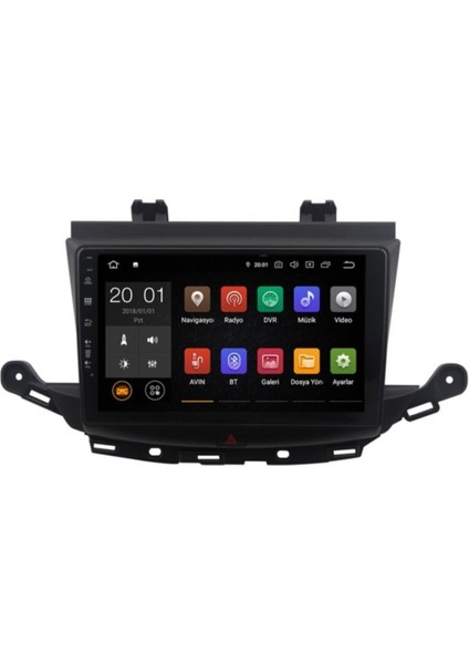 Opel Astra K Android 9 Multimedya Ekran Navigasyon Oem 4gb RAM-64GB Rom NAV-7735
