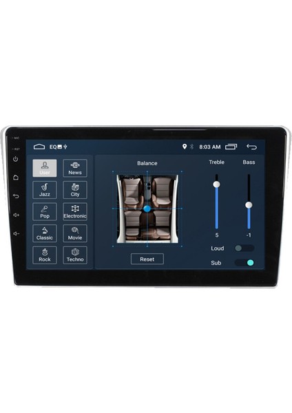 Toyota Auris Android Carplay Navigasyon Multimedya Ekran Teyp 2gb Ram + 32GB HDD