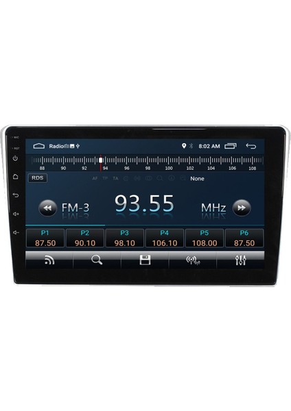 Toyota Auris Android Carplay Navigasyon Multimedya Ekran Teyp 2gb Ram + 32GB HDD modelleri