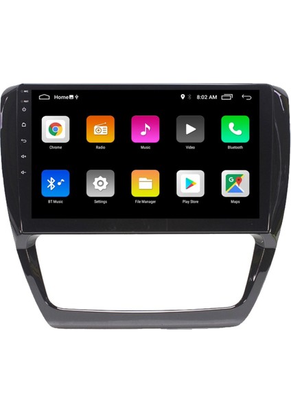 Volkswagen Jetta Android Carplay Navigasyon Multimedya Ekran Teyp 2gb Ram + 16GB HDD