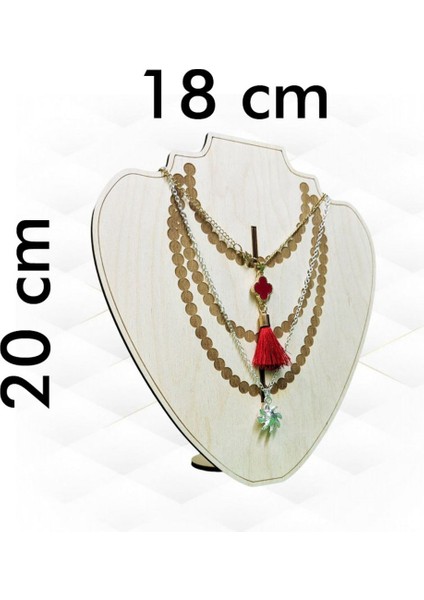 Bej Renkli Kolye ve Bileklik Standı Şık ve Kullanışlı Düzenleyici Aksesuar. fiyatları