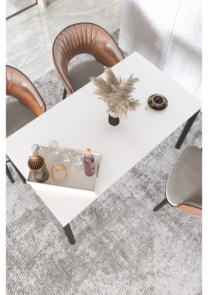 Elegance Yemek Masası Beyaz 120X70 modelleri