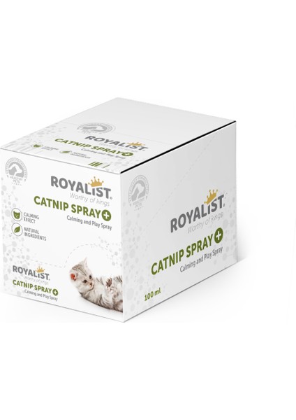 Catnip Spray 100 ml Sakinleştiren ve Eğlendiren Kedi Nanesi