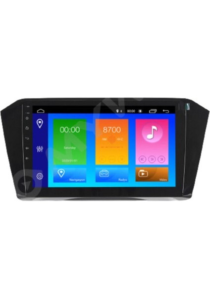 Volkswagen Passat B8 Android 10 4gb Ram Multimedya Navigasyon Double Teyp