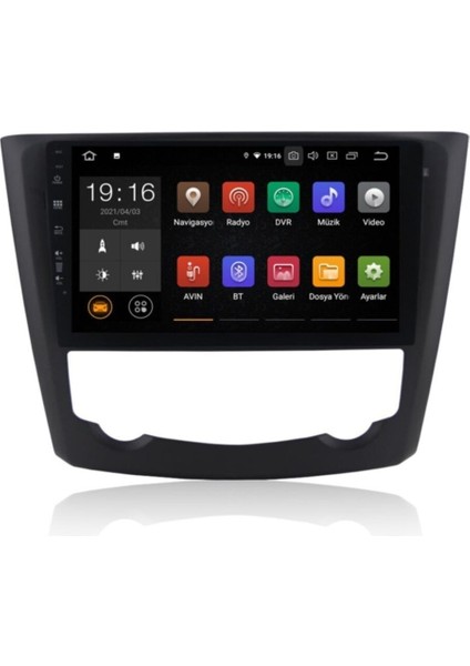 Renault Kadjar Carplay Android 10 Navigasyon 4gb Ram Multimedya Ekran Oem NAV-7740