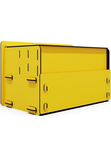 10 Gözlü Ahşap Takı ve Makyaj Düzenleyici, Çekmeceli Masası Organizeri fırsatları