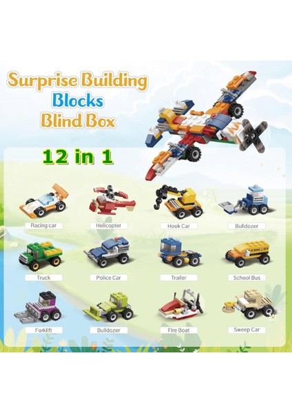 Oyuncak Sök Tak 12IN1 Taşıtlar Iş Makineleri 315 Parça fırsatları