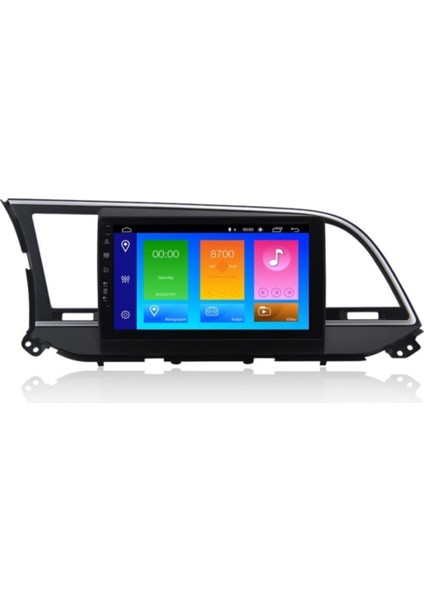 Hyundai Elantra Uyumlu Android 10 Carplay Navigasyon Multimedya Ekran Oem Teyp NAV-7713