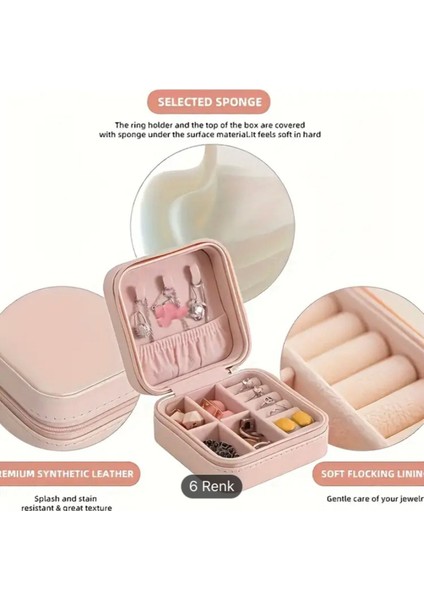 Şık Takı ve Makyaj Aksesuarları Saklama Kutusu, Düzenleyici ve Pratik Kullanım fiyatları