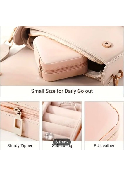 Şık Takı ve Makyaj Aksesuarları Saklama Kutusu, Düzenleyici ve Pratik Kullanım modelleri