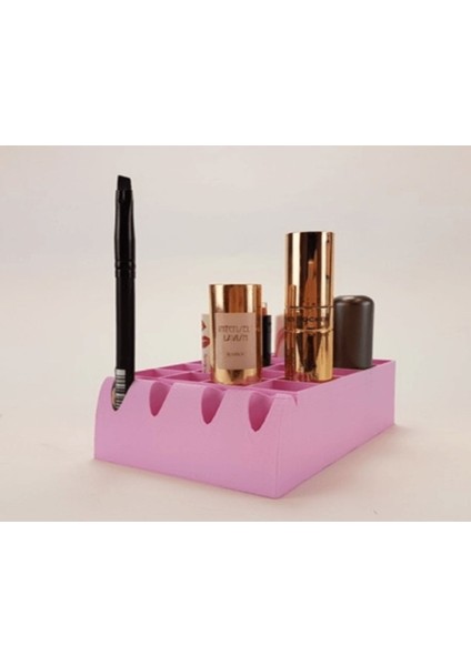Şık ve Pratik Pembe Makyaj Düzenleyici, Düzenli ve Estetik Kullanım Sağlar