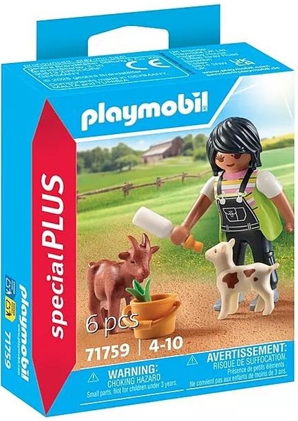 Playmobil 71759 Woman With Goats