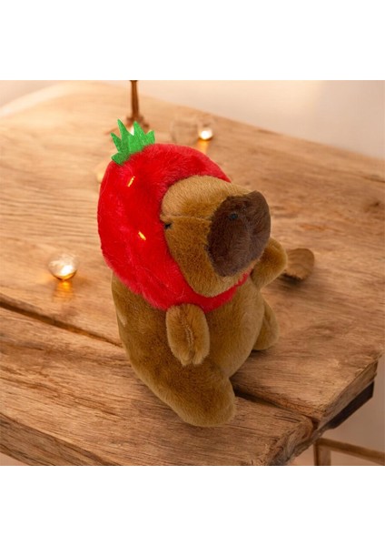 Kapibara Peluş Anahtarlık – 13 cm