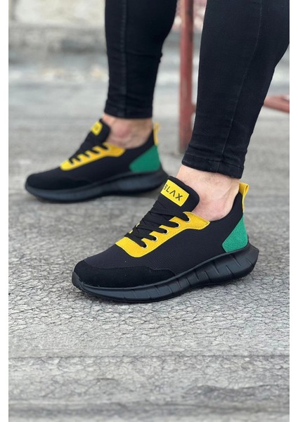 Litae TREND063 Kömür Füme Triko Erkek Spor Ayakkabı