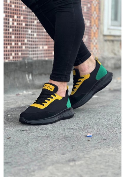 Litae TREND063 Kömür Füme Triko Erkek Spor Ayakkabı