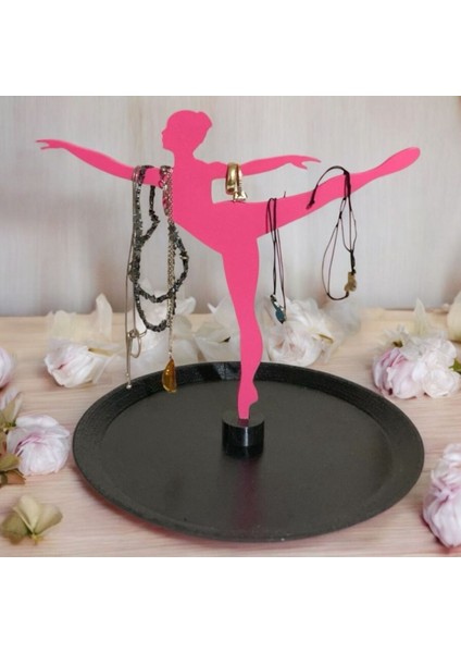 Pembe Kız Balerin Takı Düzenleyici, Şık ve Zarif Tasarım modelleri