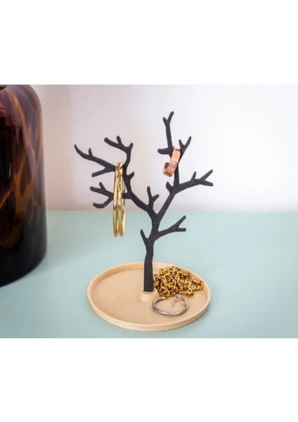 Ağaç Tasarımlı Yüzük ve Takı Düzenleyici, Şık ve Fonksiyonel Organizer